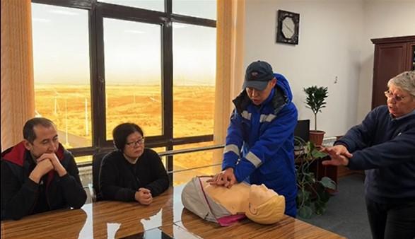 «ХИМ-плюс» – қауіпсіздікке басымдық: қызметкерлер алғашқы көмек дағдыларын жетілдірді