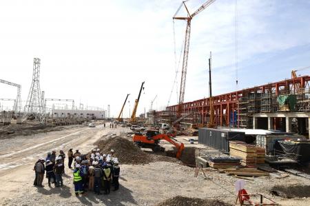 «Түркістан БГҚ» алаңында негізгі жабдықты тораптық құрастыруға дайындық басталды