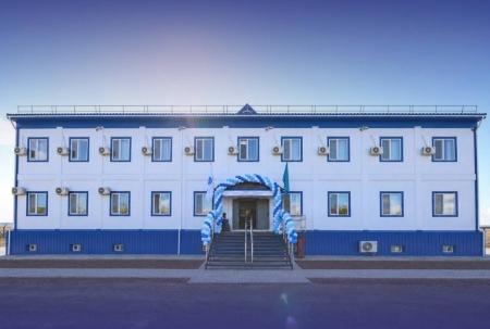 «Степное» мұнай айдау станциясында қызметкерлер үшін жаңа санитарлық-тұрмыстық корпус салынды 