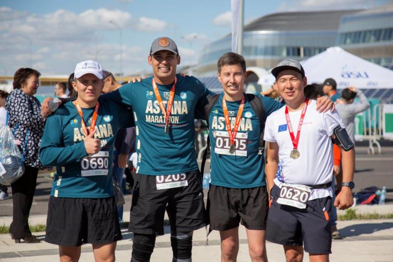 Astana Marathon-2018: ізгілік жолында жарысқанда (видео)