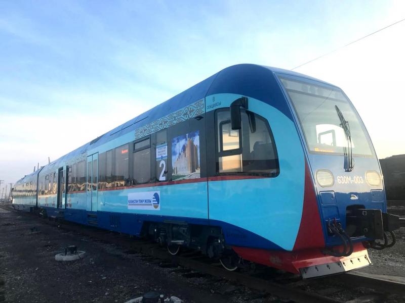 Новый железнодорожный маршрут "Туркестан-Шымкент" запустили в Казахстане