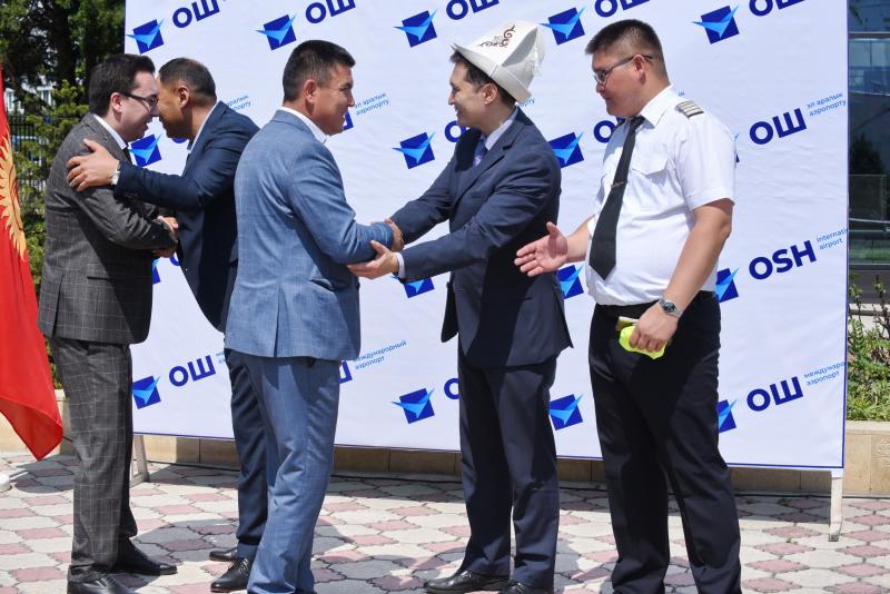 Авиакомпания Qazaq Air выполнила первый рейс из Алматы в Ош
