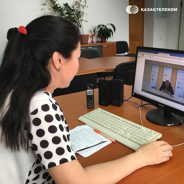 Глава "Казахтелеком" провел онлайн-беседу с сотрудниками компании