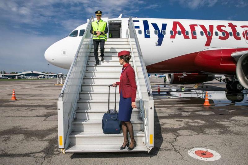 FlyArystan перевез 455 тысяч пассажиров за шесть месяцев работы 