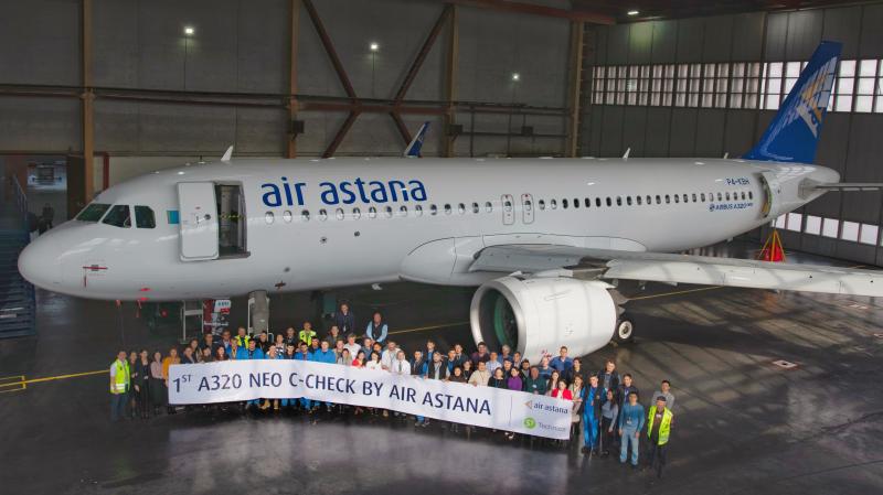 Air Astana ұшақтарын күрделі жөндеуге кірісті