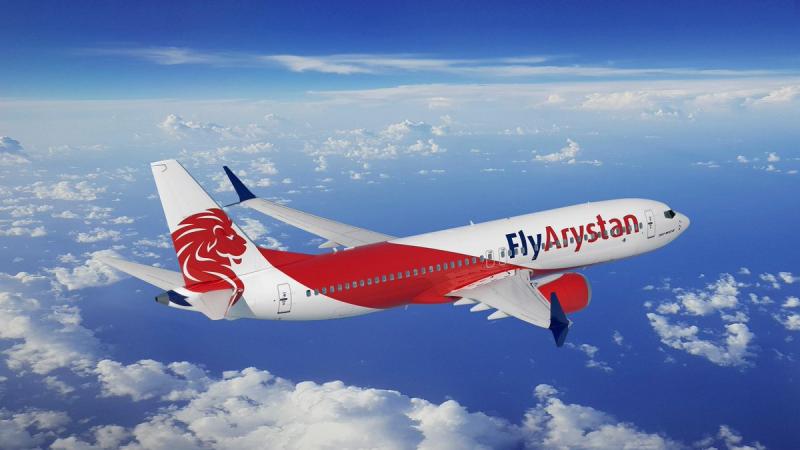 Самолеты FlyArystan начнут летать из Нур-Султана в Актобе. Стоимость билетов от 7999 тенге