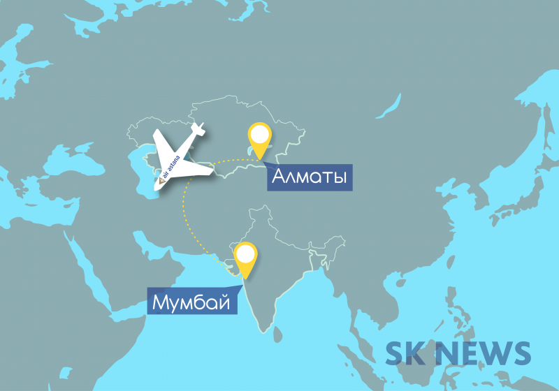 Air Astana начнет летать в Мумбай с июня 2020 года 