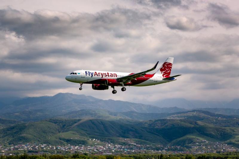 Авиакомпания FlyArystan перевезла миллионного пассажира 