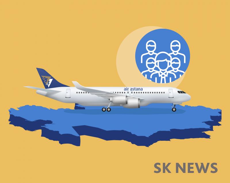 Air Astana вернула более 37 000 казахстанцев на родину