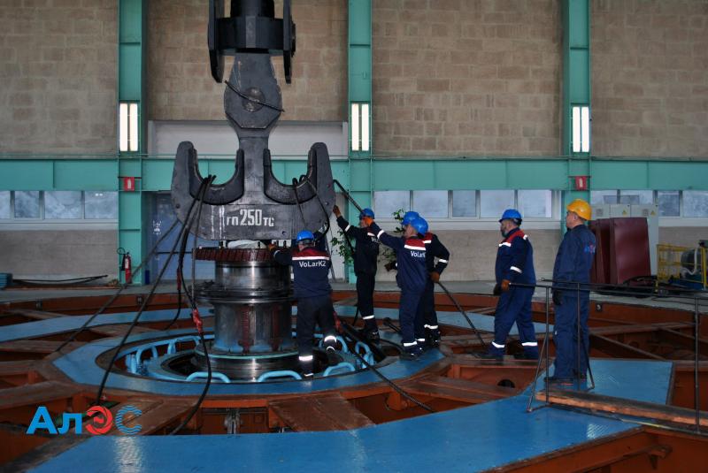 Ремонтная кампания на Капшагайской ГЭС: что сделано и что предстоит