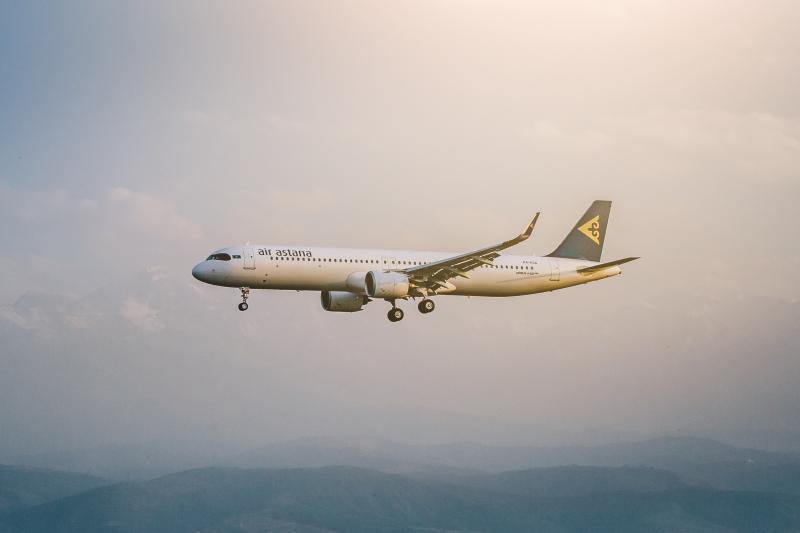 Air Astana выполнила первый международный регулярный рейс после окончания режима ЧП
