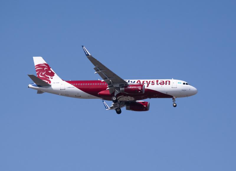 FlyArystan запускает новые рейсы из Караганды, Атырау и Шымкента