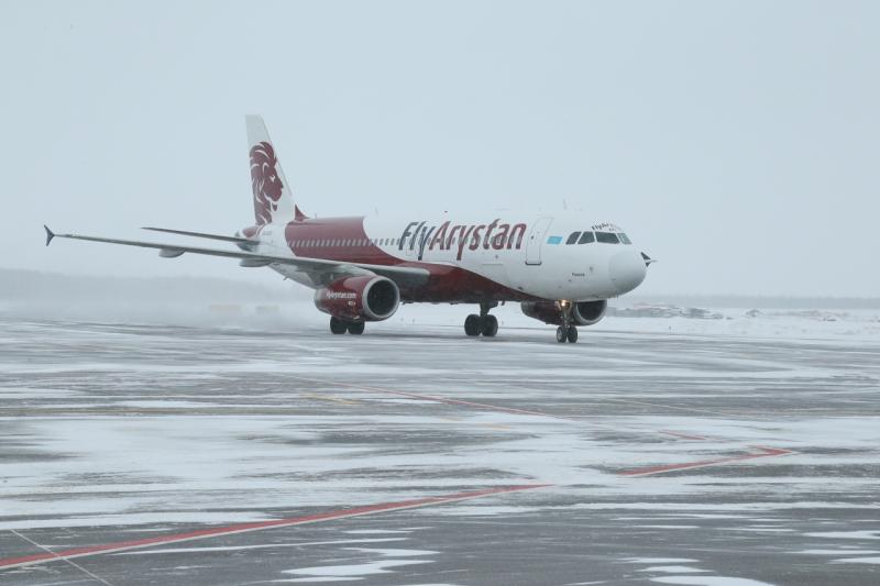 Авиакомпания FlyArystan возобновит в марте полёты по девяти направлениям