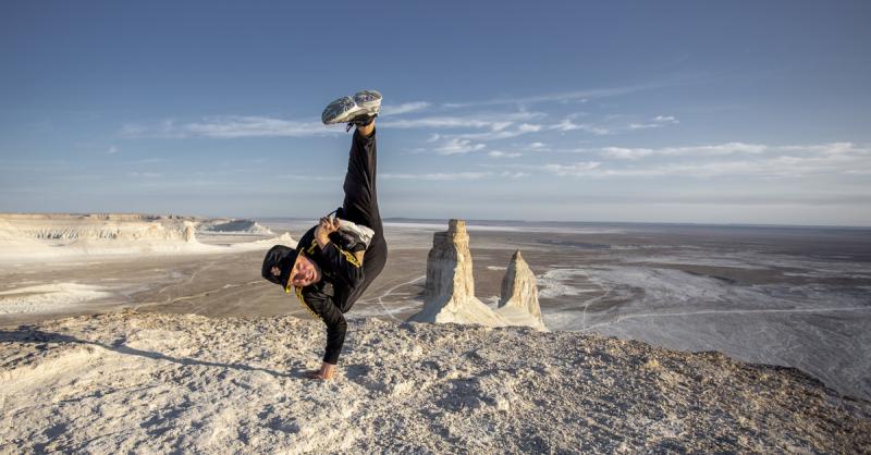 Карагандинец в танце показал всю природу Казахстана 