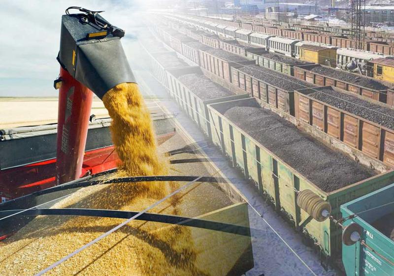 ҚТЖ работает над обеспечением бесперебойных перевозок зерна