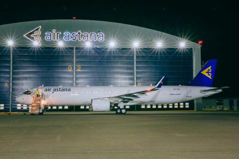 Air Astana-да – алтыншы Airbus A321LR