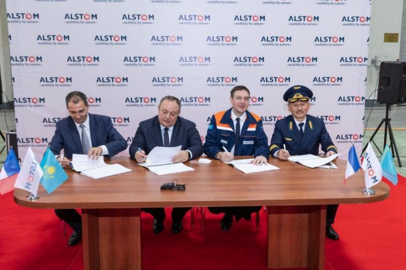 ҚТЖ и Alstom расширяют сотрудничество