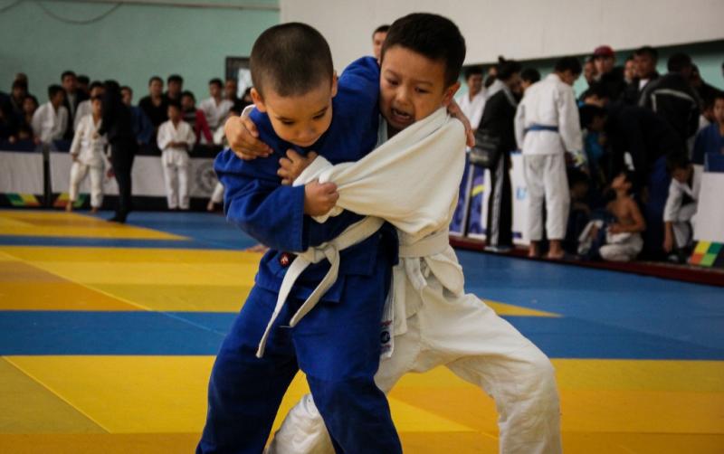 Дети железнодорожников станции Достык выиграли чемпионат по дзюдо 
