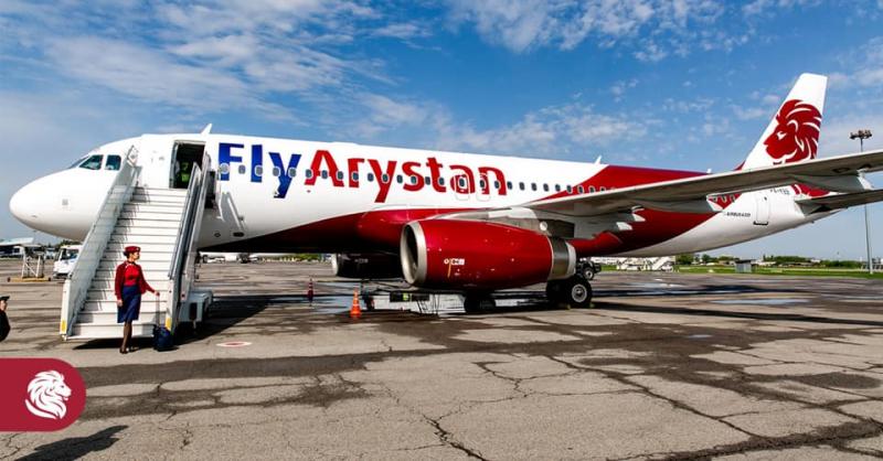 На запад. Авиакомпания FlyArystan запустила распродажу билетов