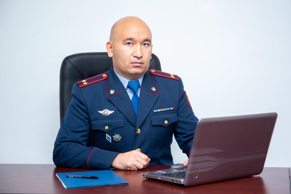 Заместитель председателя Комитета административной полиции (КАП) МВД Серик Тусупов