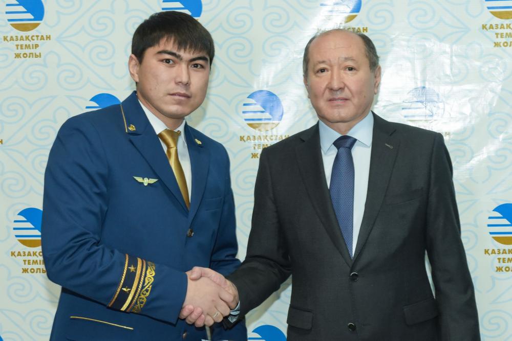 Фото пресс-службы АО НК Қазақстан темір жолы