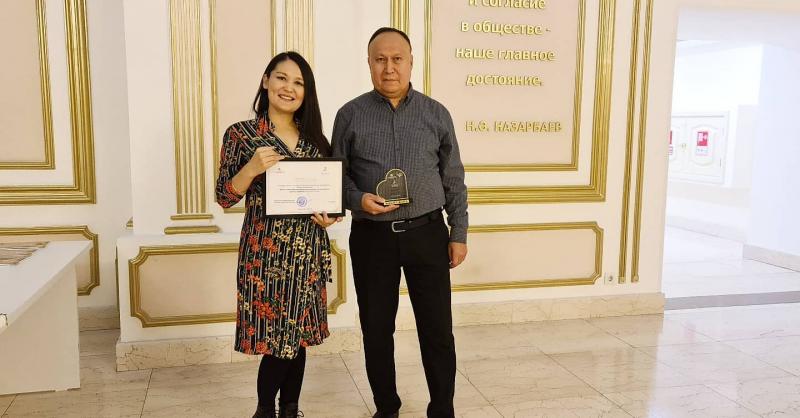 "КАТКО" получило премию "Жомарт жүрек" в номинации "Лучшее предприятие года" от МИОР