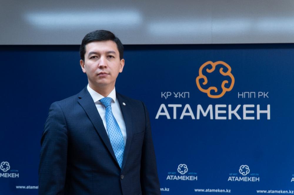 Заместитель председателя правления Национальной палаты предпринимателей РК «Атамекен» Талгат Темирханов