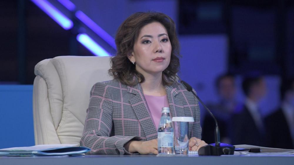 Председатель Агентства по регулированию и развитию финансового рынка Мадина Абылкасымова