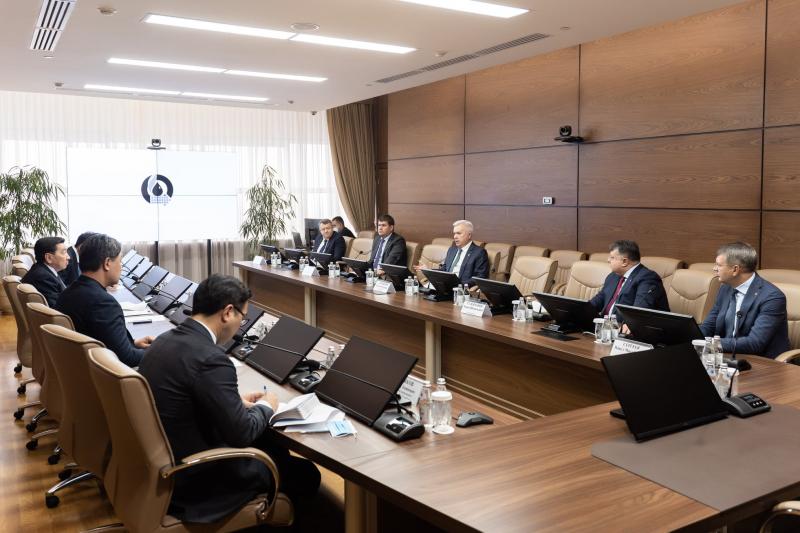 ҚазМұнайГаз бен Лукойл басшылары ортақ қызметтің перспективті бағыттарын талқылады