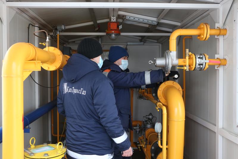 Талдықорғандағы «Көктал» шағын ауданына газ келді