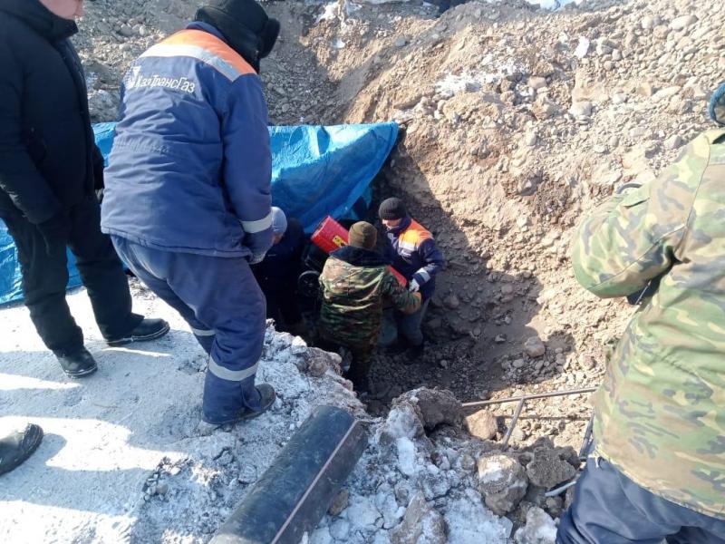 Омбы-Майқапшағай бойындағы газ құбырындағы апат жедел жойылды
