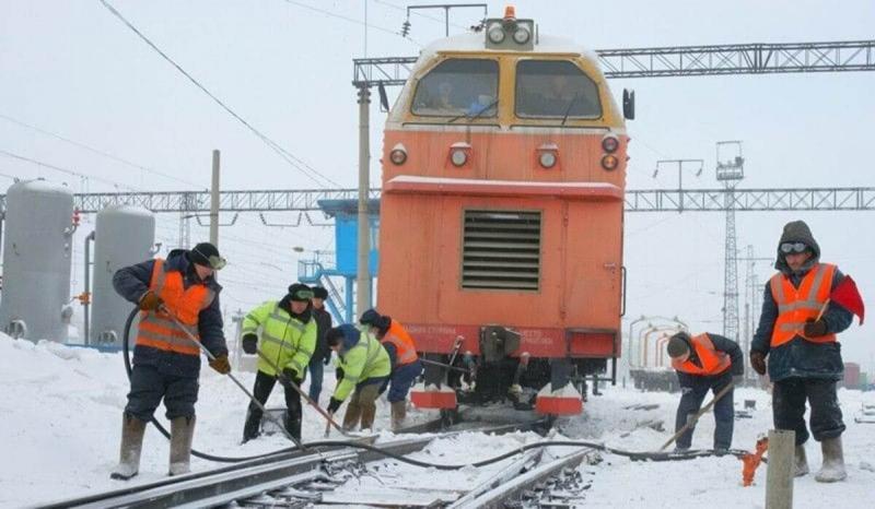 К весенним паводкам готовятся железнодорожники Казахстана 