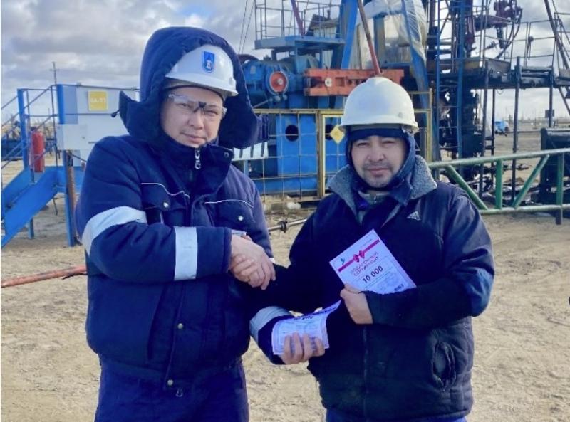 Каражанбасмунай мотивирует работников к соблюдению техники безопасности