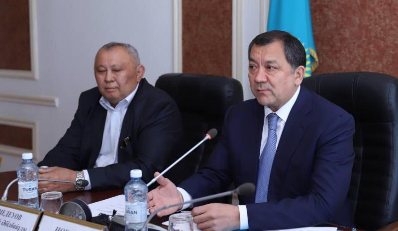 Аким области Нурлан Ногаев встретился с членами нового состава Общественного совета 