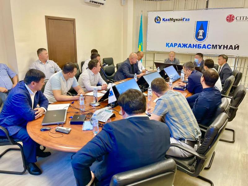 Кәсіподақ комитетінің жаңа құрамымен кездесу