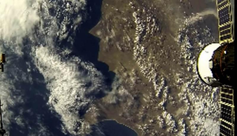 Актау показали из космоса (видео)