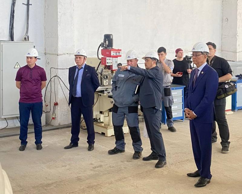 В Казахстане запустили завод по производству нефтегазового оборудования