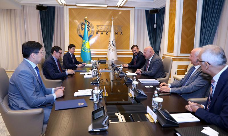 «Самрук-Қазына» и турецкий «Yildirim Holding» обсудили вопросы реализации инвестиционных проектов в Казахстане   