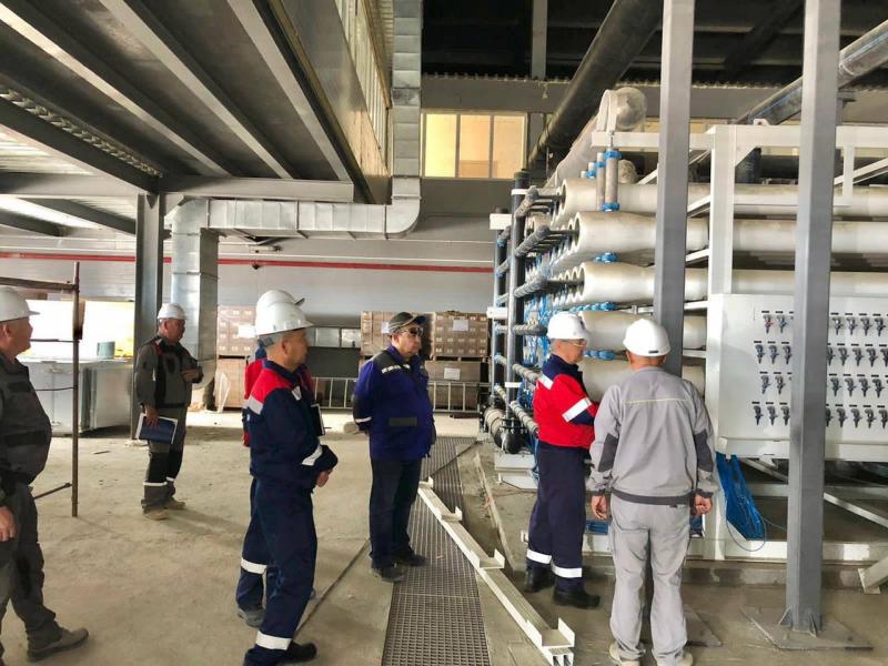 Идет подготовка к приему первых объемов пластовой воды на Каражанбасе