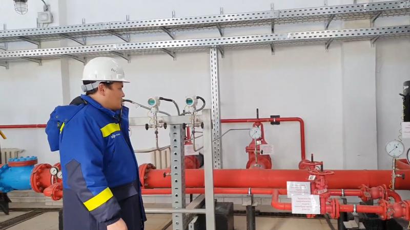 Как работает обновленная система пожаротушения ГНПС «Актау»