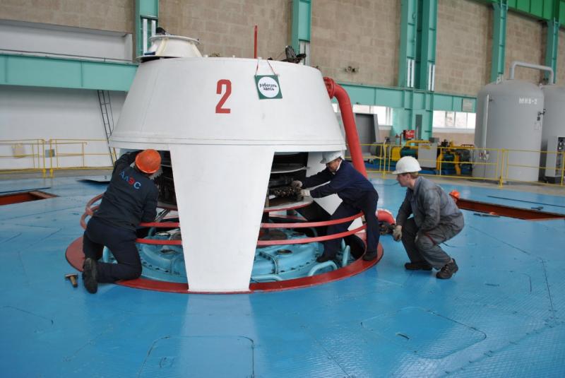 Ремонтная кампания на Капшагайской ГЭС: промежуточные результаты 